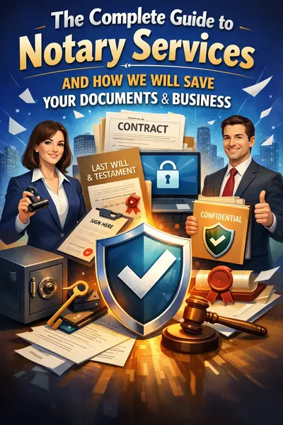 Complete guide to professional notary services blog post